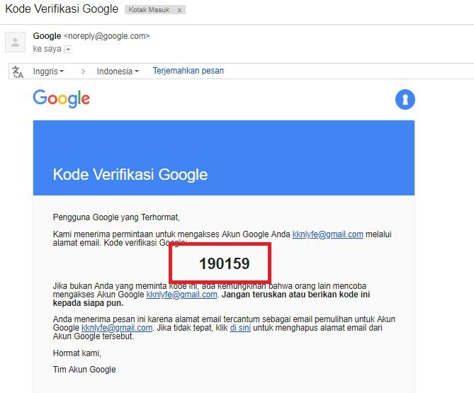 menyetel ulang sandi gmail.com