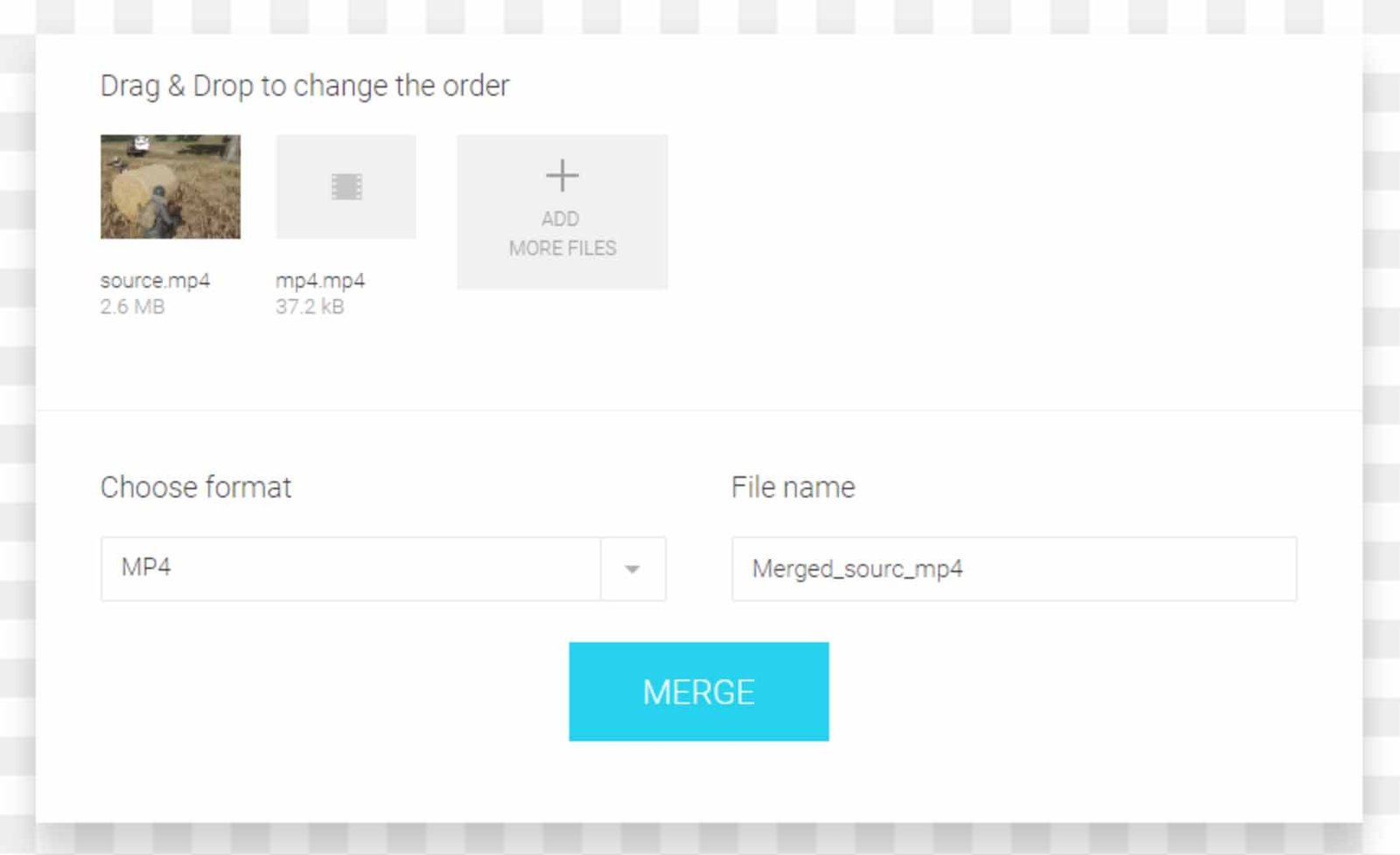 cara menggabungkan video mp4