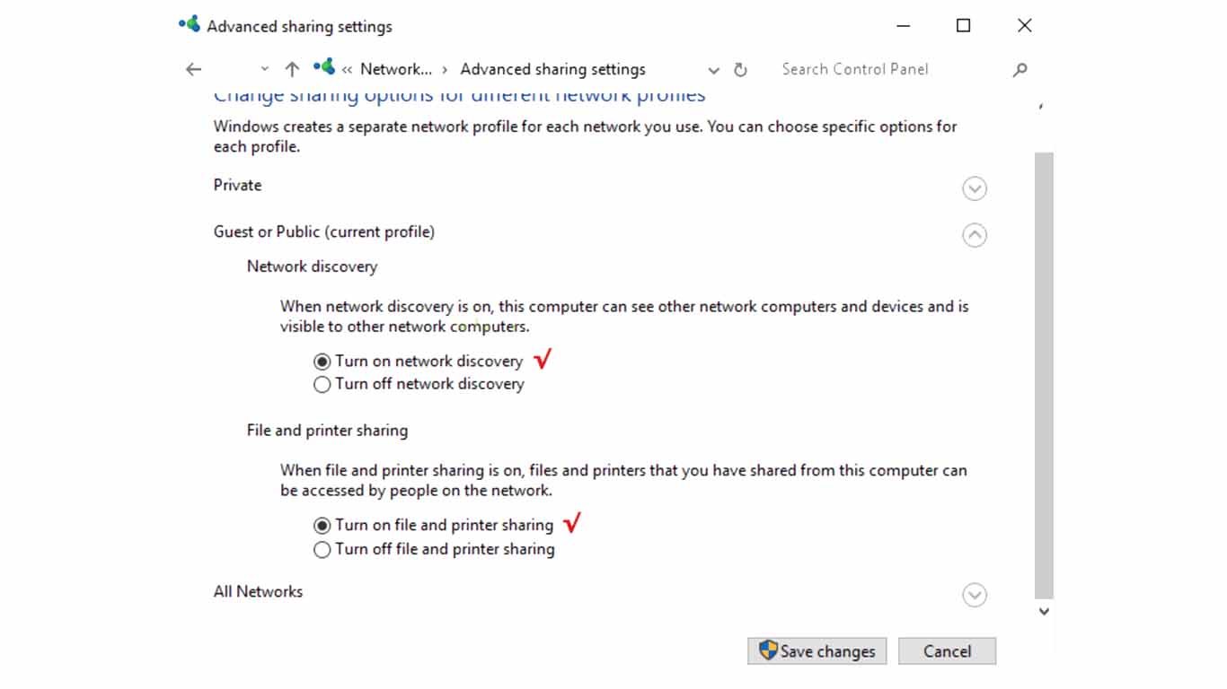 cara sharing printer dengan ip address