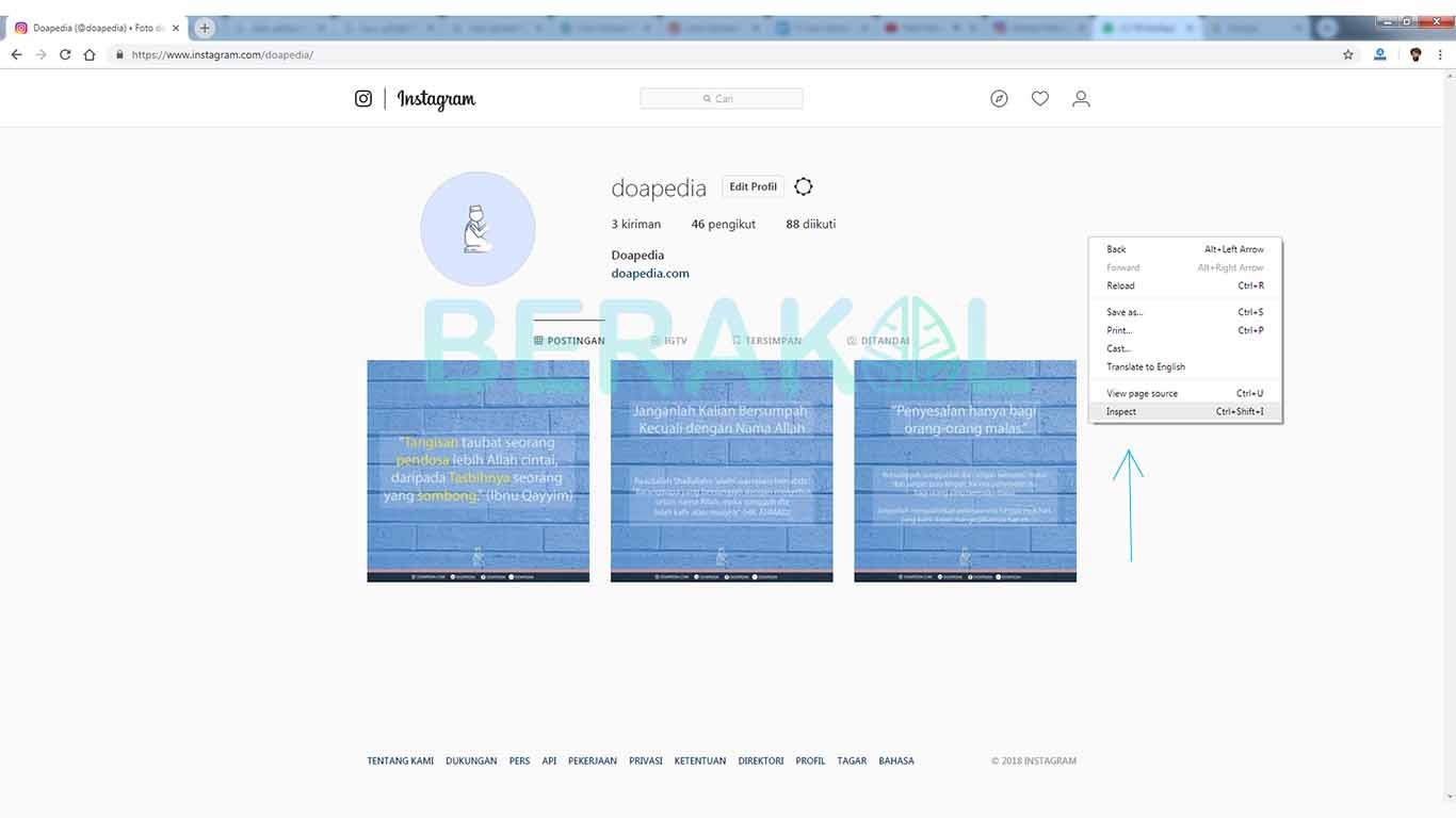 cara upload foto di instagram lewat pc tanpa aplikasi
