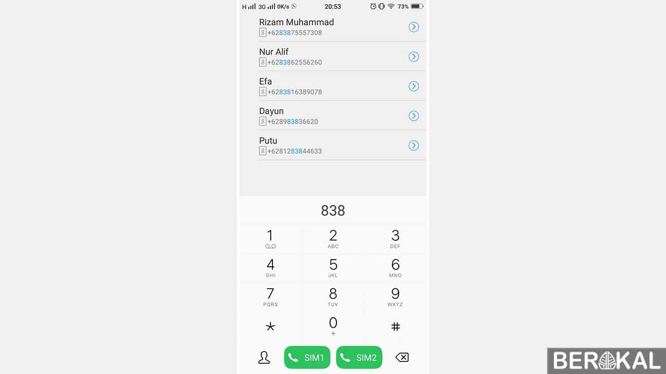 cek nomor axis yang baru cek nomor axis yang baru