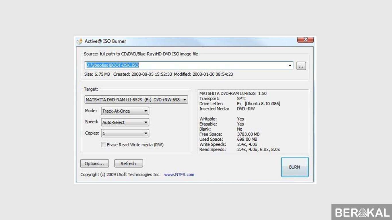 aplikasi nero burning offline