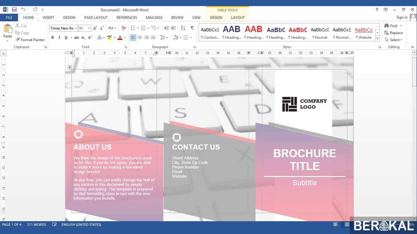 cara membuat brosur dengan photoshop cara membuat brosur dengan photoshop