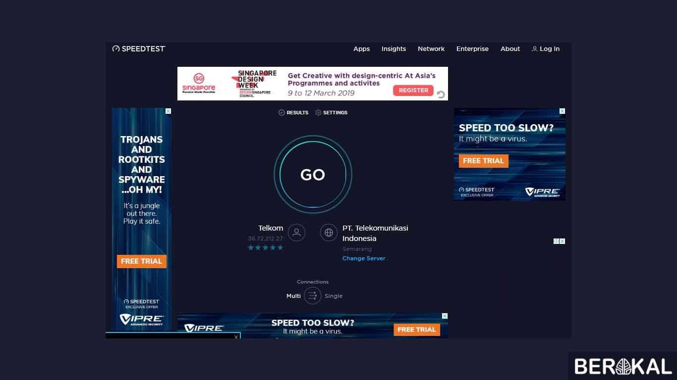 cara cek kecepatan internet android cara cek kecepatan internet android