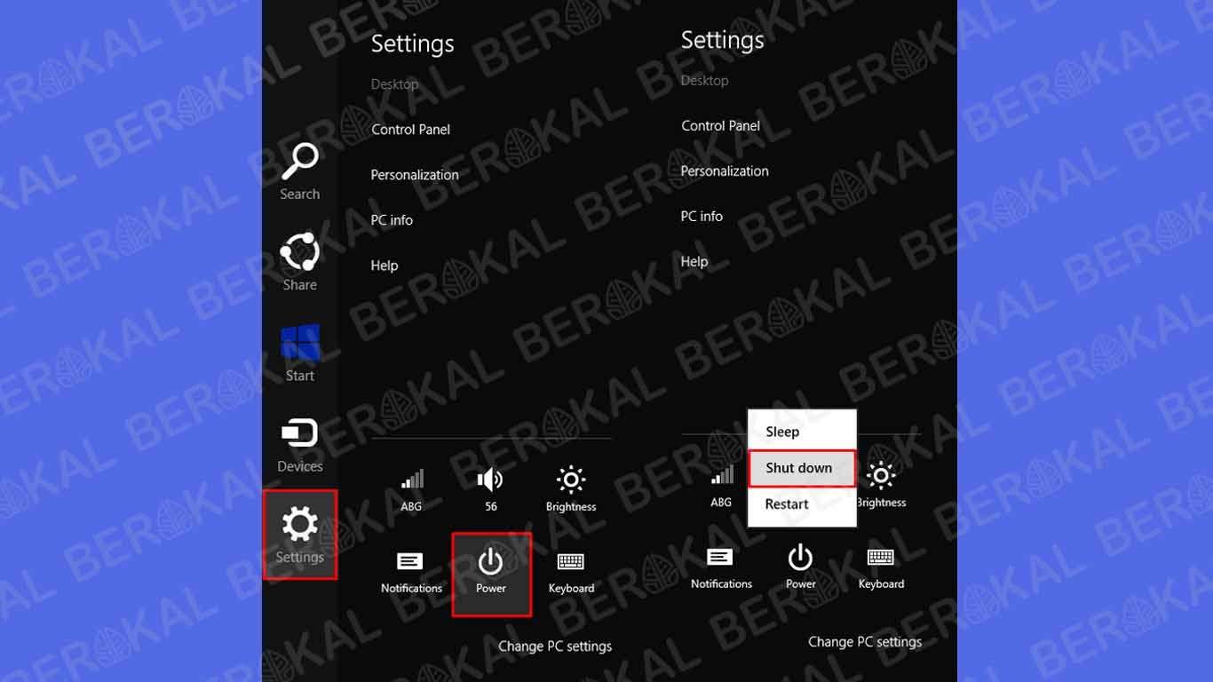 cara mematikan laptop windows 8 cara mematikan laptop windows 8