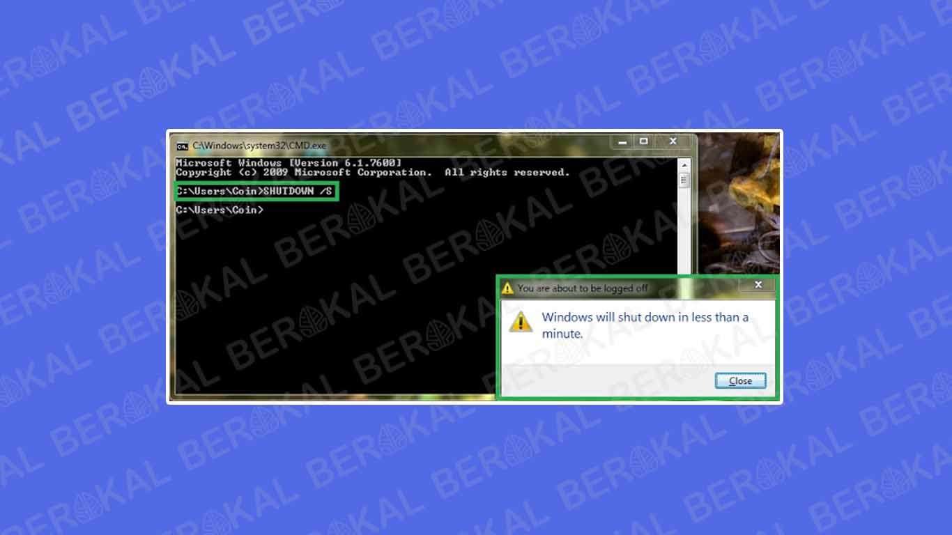 shutdown laptop dengan cmd shutdown laptop dengan cmd
