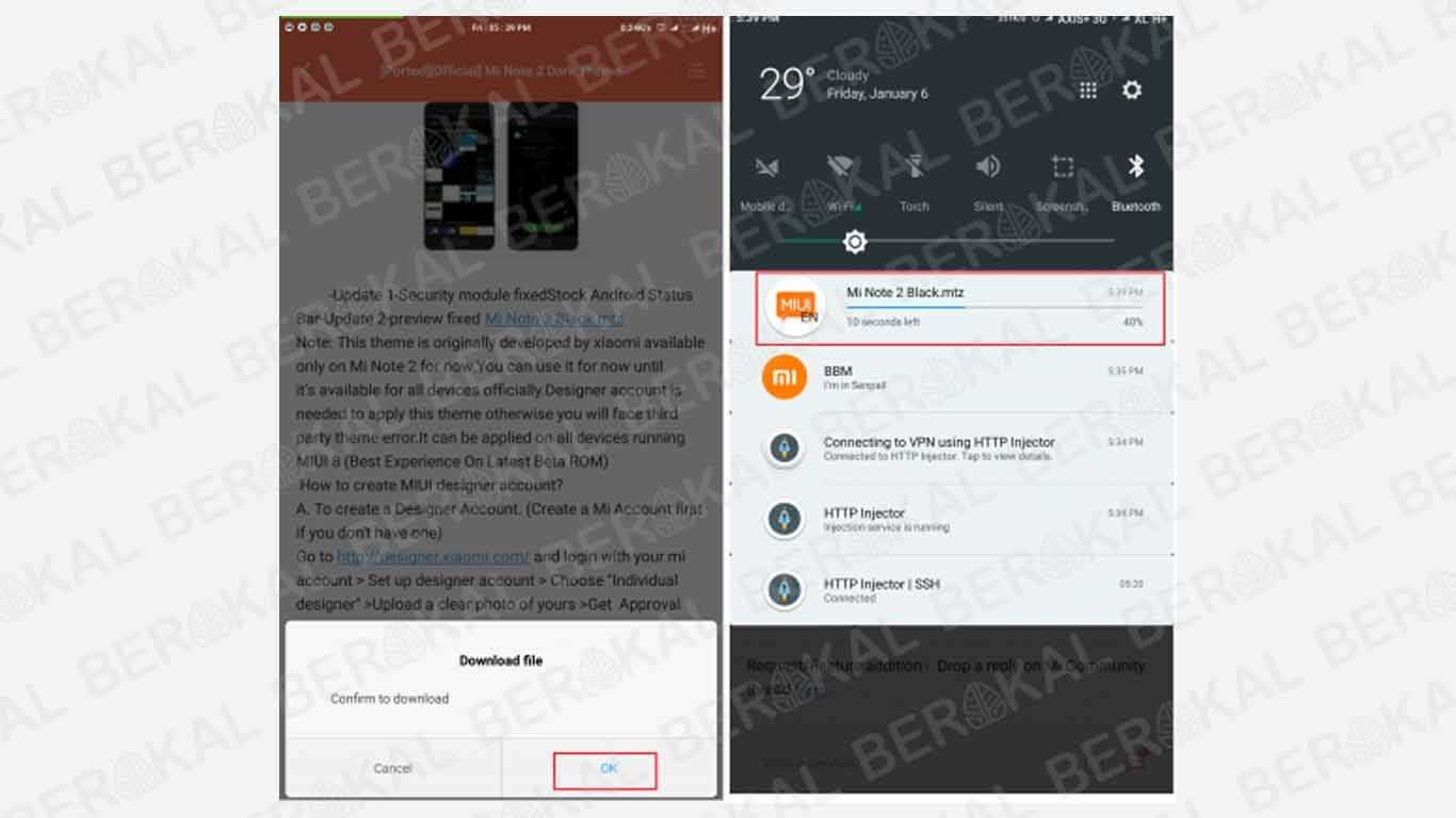 proses download proses download