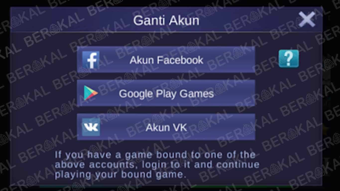 Cara Mengembalikan Akun ML yang Sudah di Bind