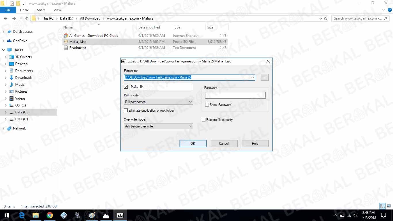 Cara membuka file iso dengan 7-Zip buka file iso dengan 7-Zip