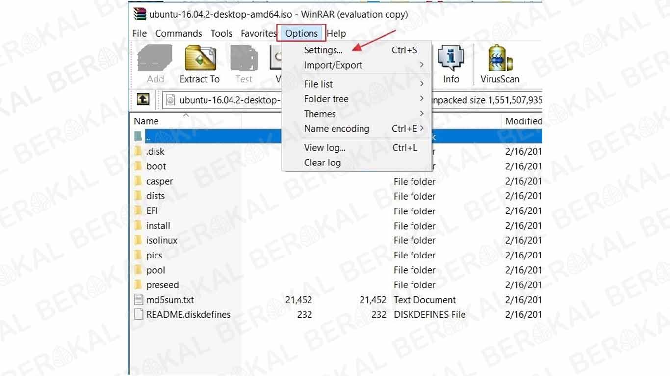 menambah file iso di winrar menambah file iso di winrar