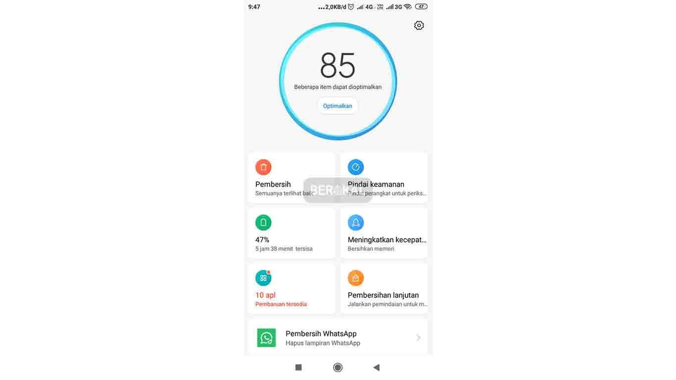 menghapus file cache di xiaomi menghapus file cahce di xiaomi