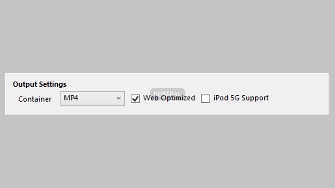 output setting handbrake output setting handbrake