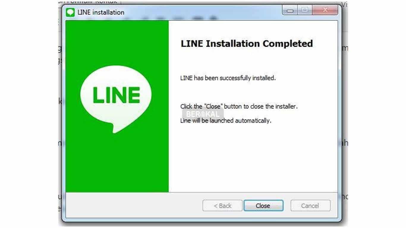 cara download line di laptop windows 8