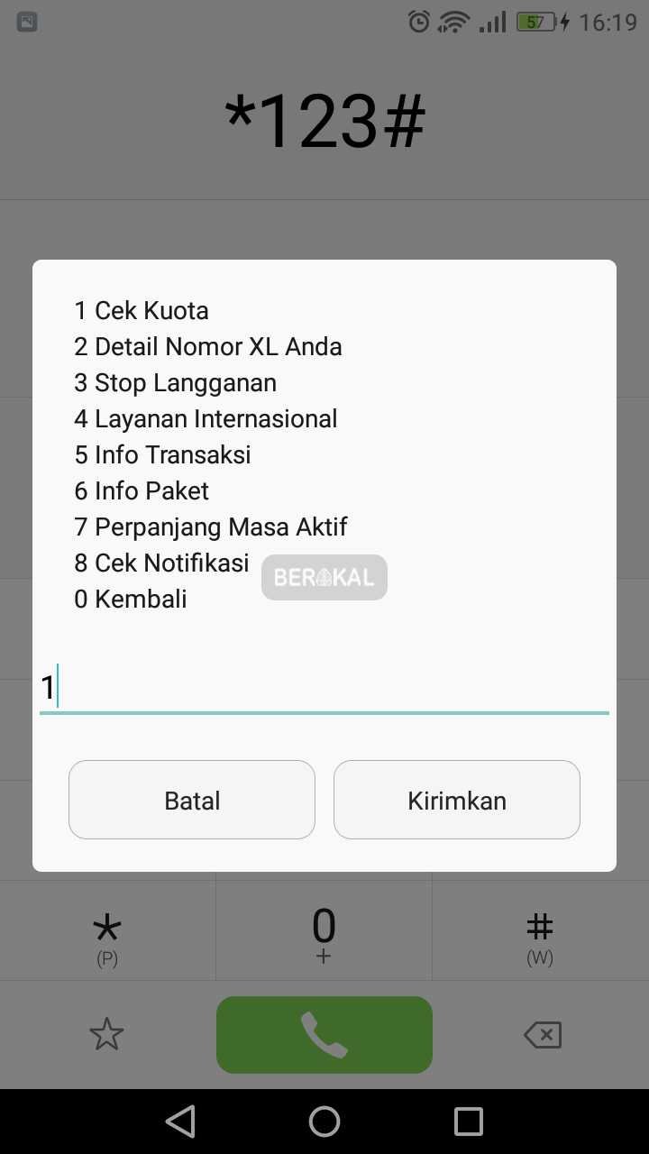 cek kuota