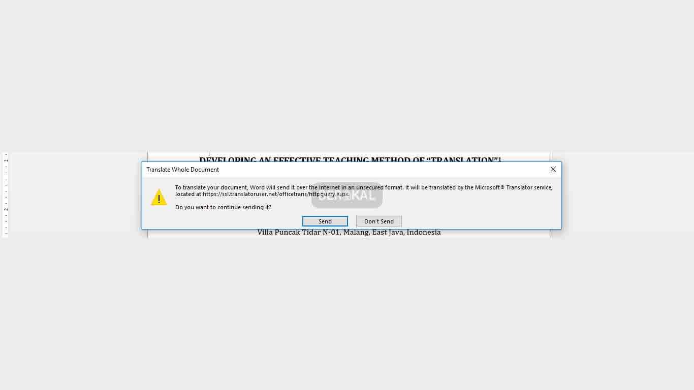 translate file pdf di miscrosoft word 2013