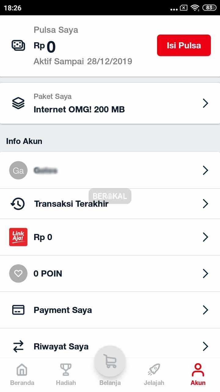 cara berhenti paket telkomsel di mytelkomsel