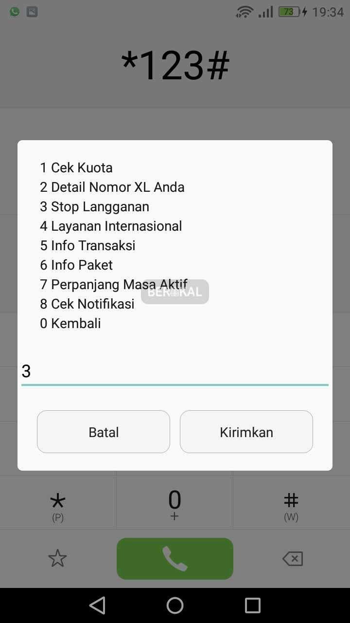 stop langganan stop langganan