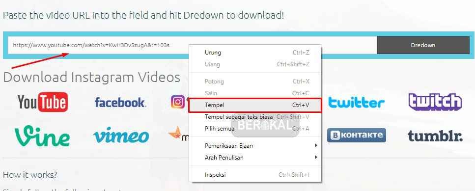 cara download gambar di dredown cara download gambar di dredown