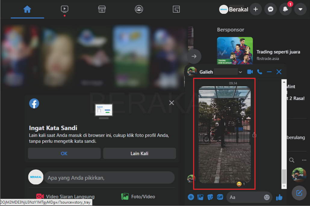 Tutorial Menyimpan Video dari Messenger di PC Tutorial Menyimpan Video dari Messenger di PC