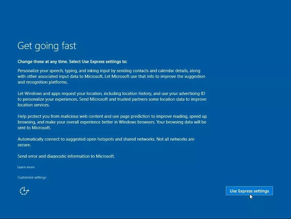 Konfigurasi Windows 10
