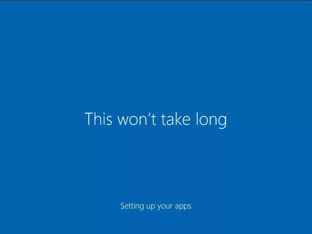 berhasil install windows 10