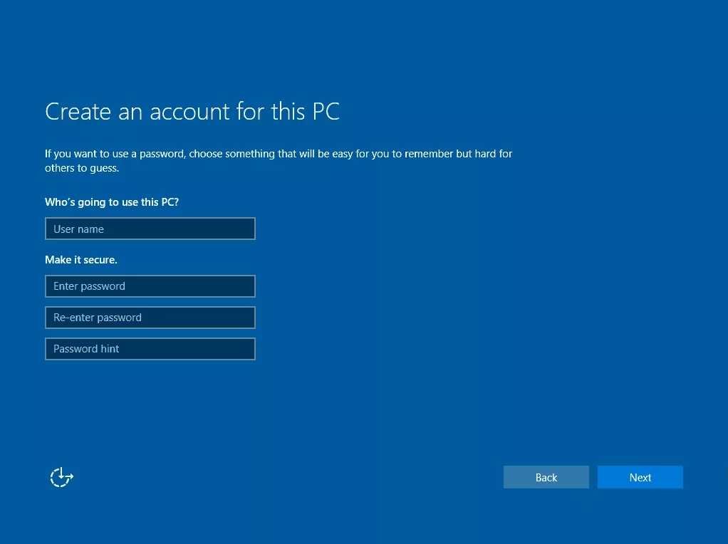 membuat akun Windows 10