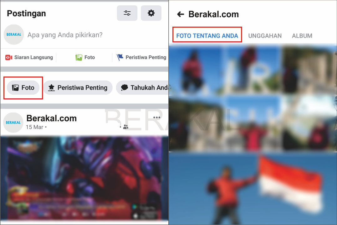Cara Masuk ke Menu Foto di Facebook Lite Cara Masuk ke Menu Foto di Facebook