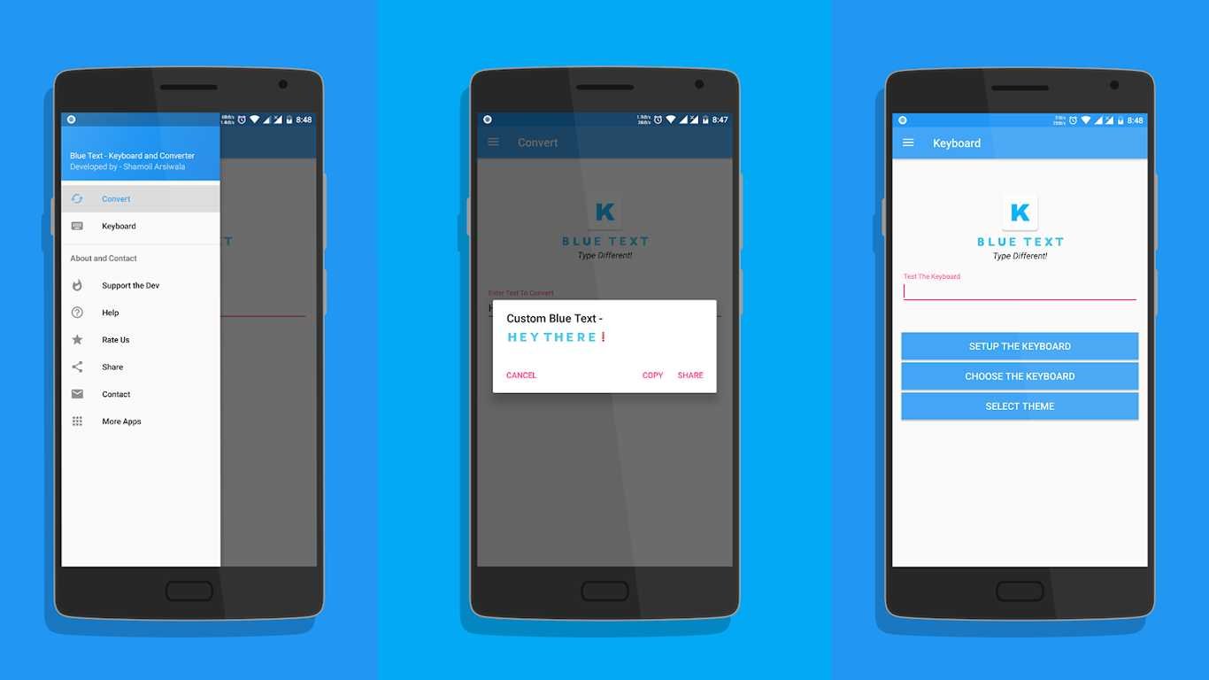 Cara Membuat Tulisan Berwarna Biru di WhatsApp Cara Membuat Tulisan Berwarna Biru di WhatsApp