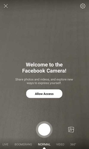 Cara live di fb lite