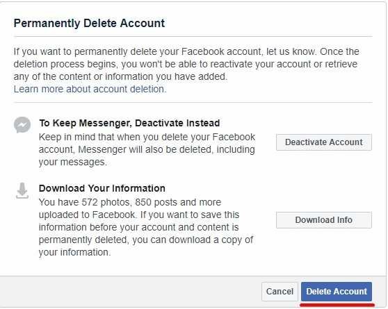 Cara menghapus akun facebook sendiri lewat hp Cara menghapus akun facebook sendiri lewat hp