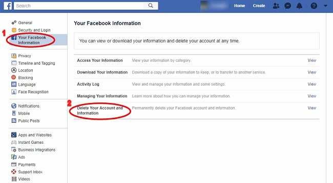 Cara menghapus akun facebook yang lupa password dan email Cara menghapus akun facebook yang lupa password dan email