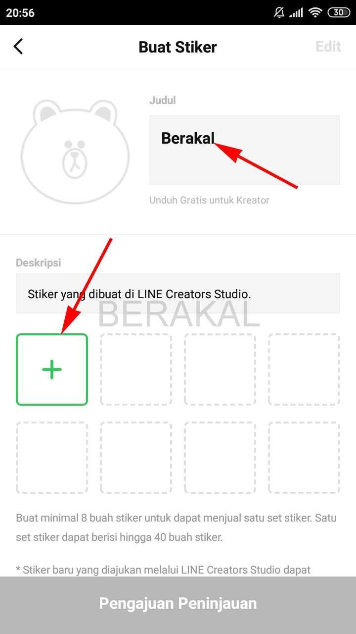 cara membuat siker line bergerak cara membuat siker line bergerak