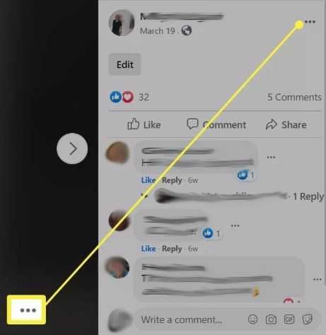 cara menghapus foto di facebook lite