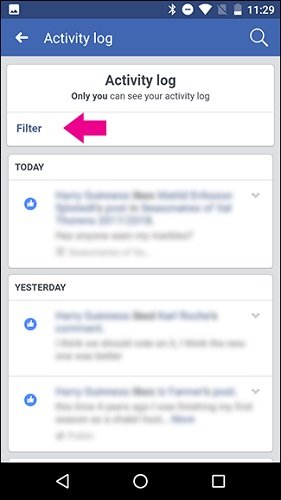 cara menghapus riwayat tontonan di fb lite
