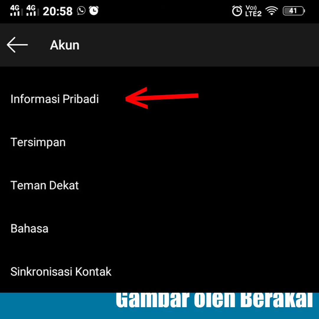 informasi pribadi
