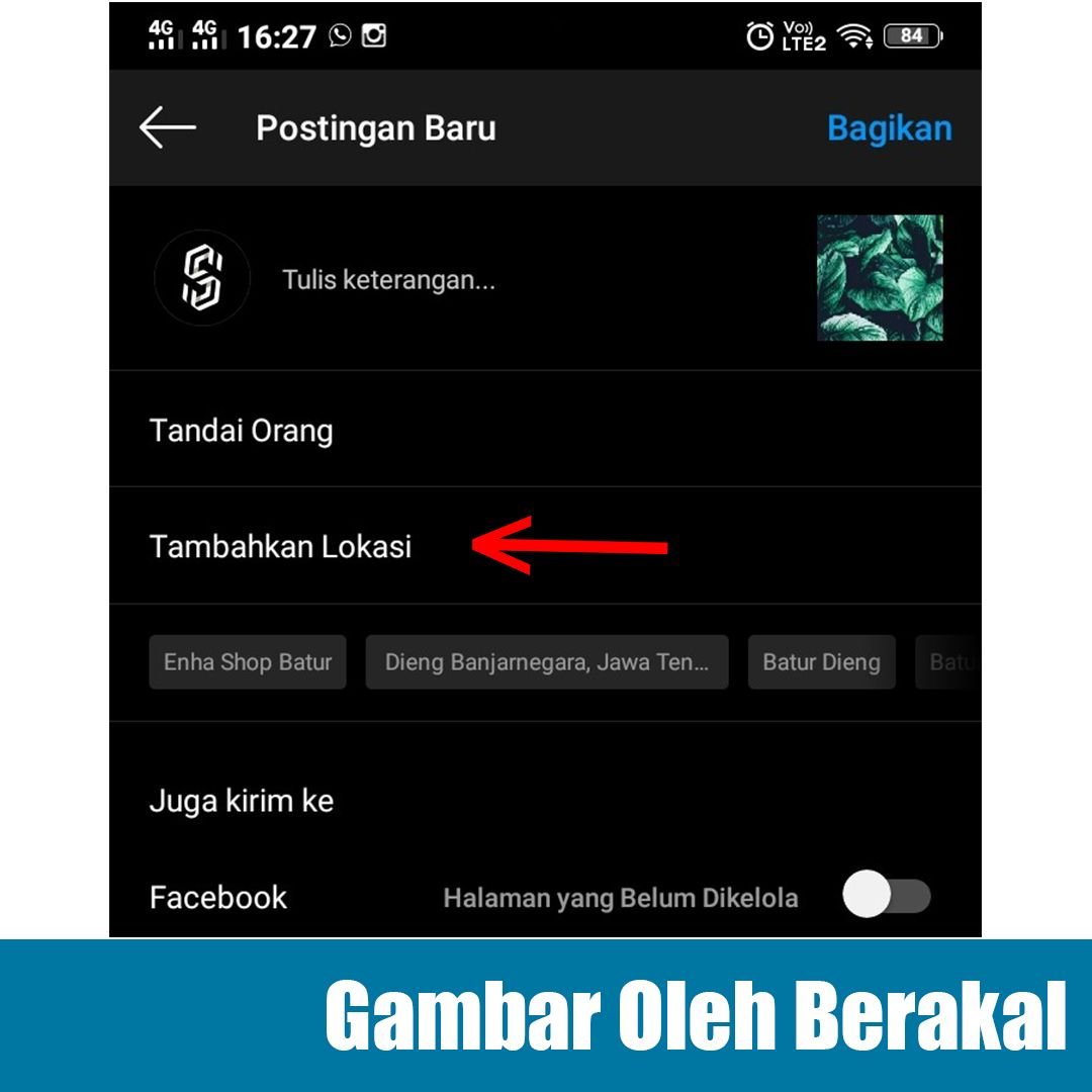 tambahkan lokasi tambahkan lokasi