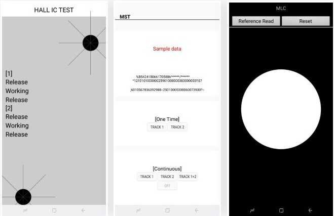 Hall IC, MST dan MLC Tests