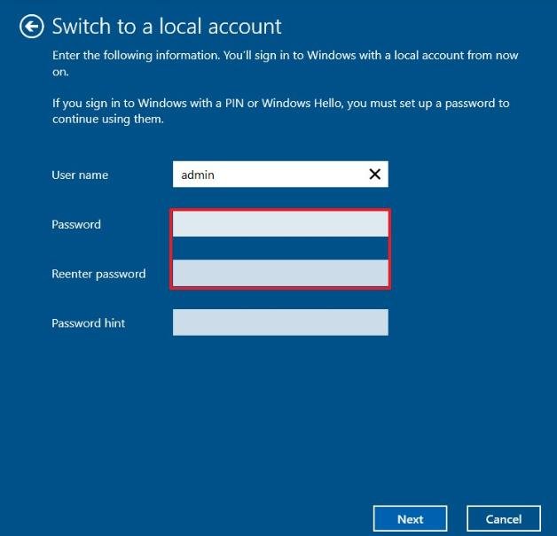 kosongkan password kosongkan password