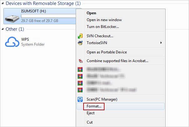 Cara Menghilangkan virus di flashdisk via Format