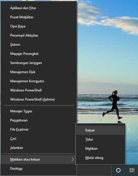 Menggunakan tombol kombinasi untuk masuk BIOS Menggunakan tombol kombinasi untuk masuk BIOS