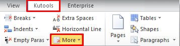 kutools for word kutools for word