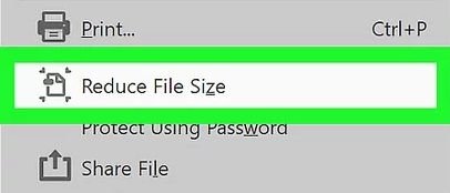 reduce file size