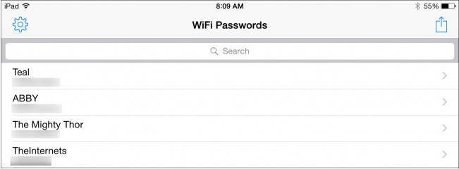 Cara menemukan password Wifi di iOS Cara menemukan password Wifi di iOS