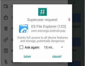 SuperUser Request SuperUser Request
