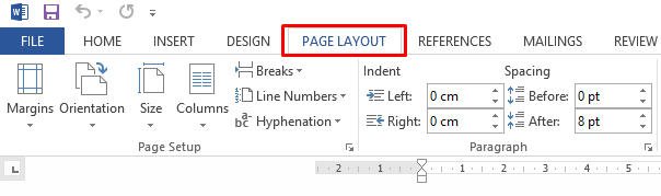 page layout page layout