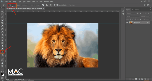 cara crop foto di photoshop dengan pen tool cara crop foto di photoshop dengan pen tool