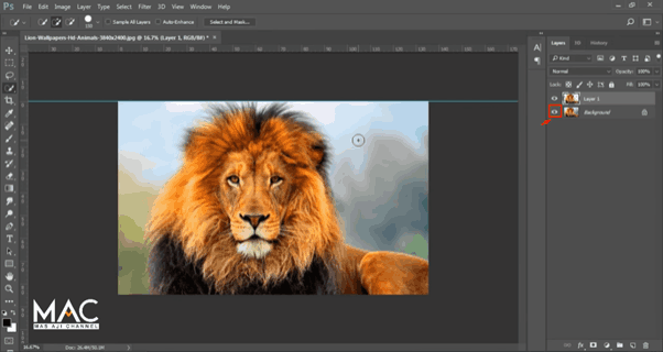 matikan layer matikan layer