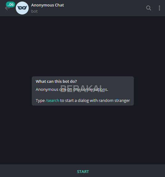 cara chat dengan bot telegram