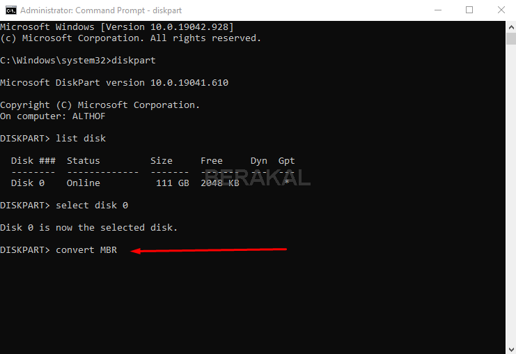 cara convert gpt ke mbr cara convert gpt ke mbr