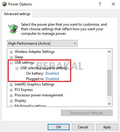USB Selective